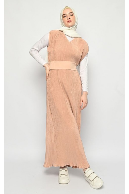 Vanessa Sleveeless Dress Rose Gold